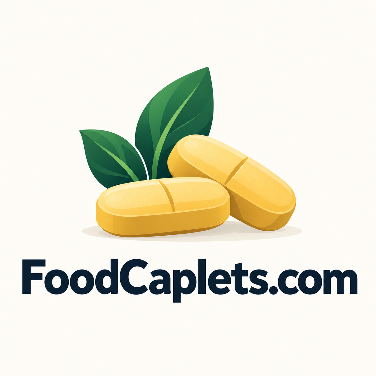 foodcaplets.com domain name artwork